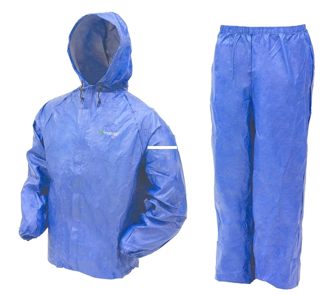 Frogg Toggs UL2 Rain Suit, Mens MD Blue
