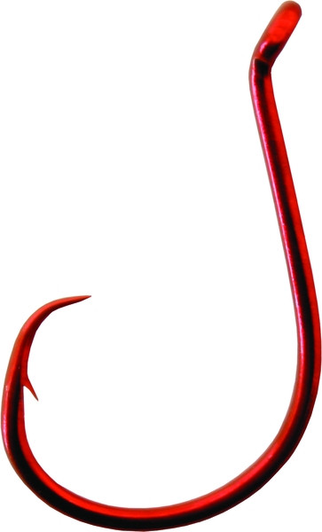 Gamakatsu Oct Circle Inline, 8/0 Red 4pk