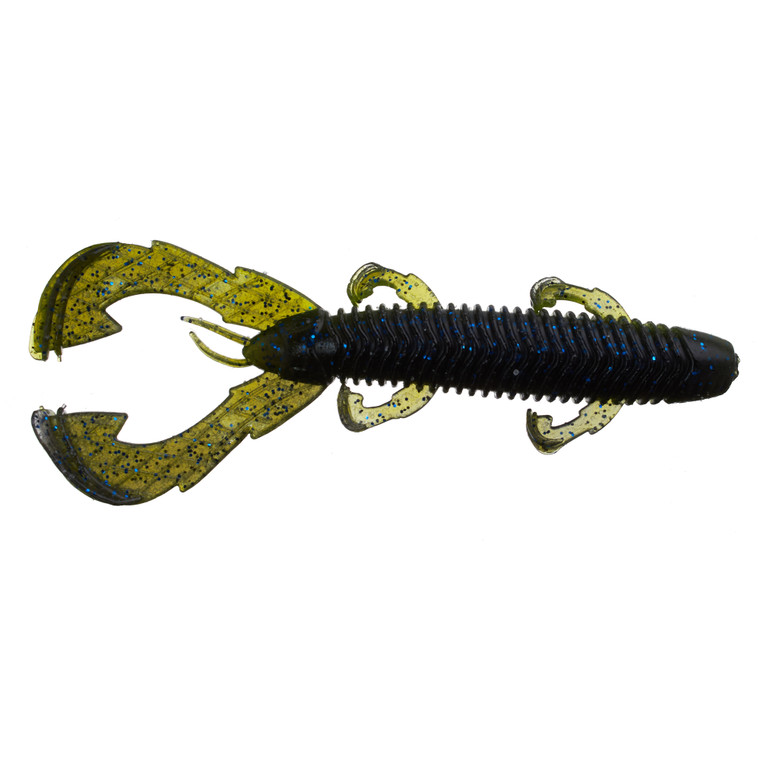 Googan Bandito Slim, 4'' Black & bruised 8pk