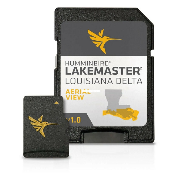 Humminbird Lakemaster Map, HB Aerial View LouisanaDelta