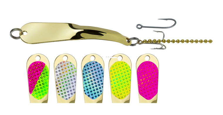 Iron Decoy Salty, 1oz 4.25'' Gold