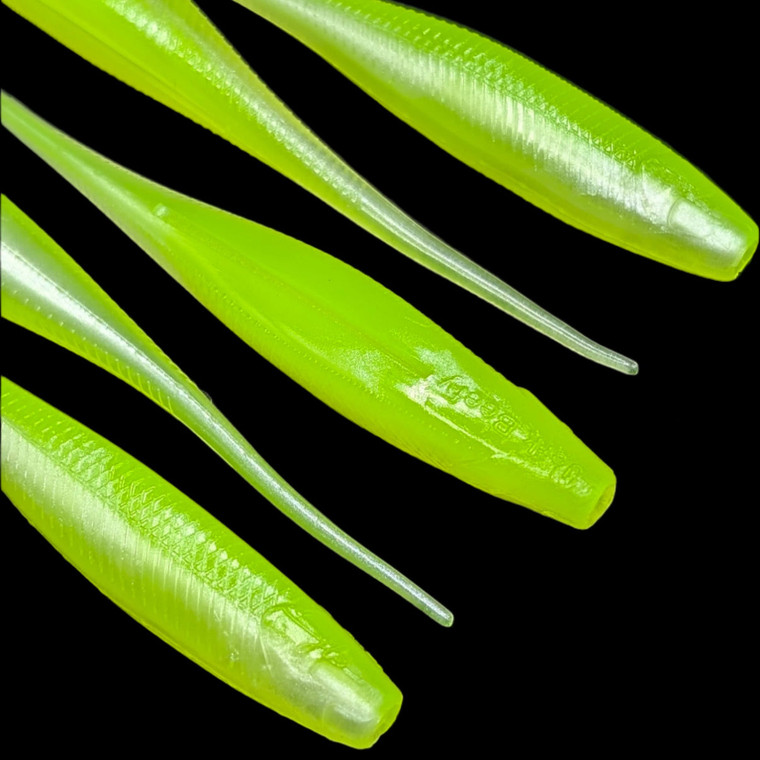 Jonah Nine Lives Jerk Beefy, 5'' Chartreusicle 5pk