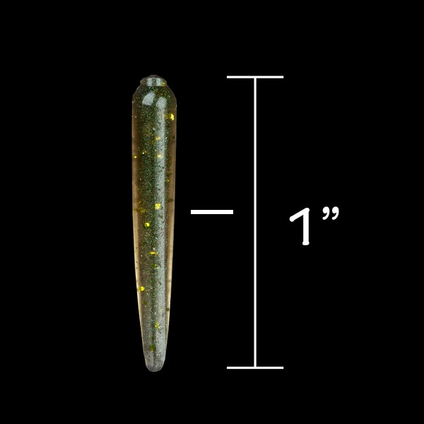 LakeEffect Bloodworm, .75'' Arkansas Shiner 10pk