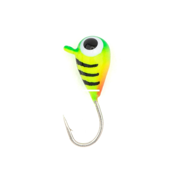 LakeEffect Tungsten Ice Jig, 4mm Tiger
