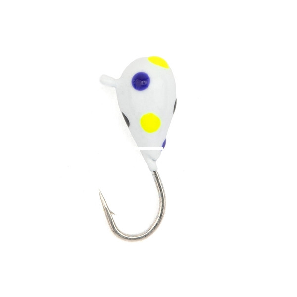 LakeEffect Tungsten Ice Jig, 5mm Phantom Glow
