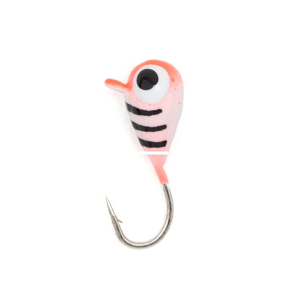 LakeEffect Tungsten Ice Jig, 5mm Pinktiger