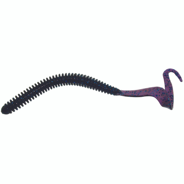 LakeFork Worm, 8'' June Bug 10pk