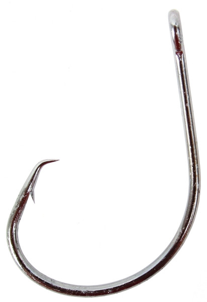 Mustad DmnPrfCirHk:39951NP, 5/0 Black Nickel 25pk