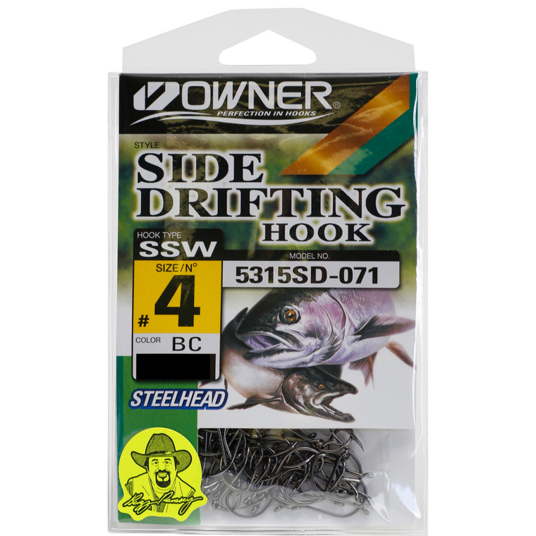 Owner SSW Super NP ProPk, Size 4 Black Chrome 52pk