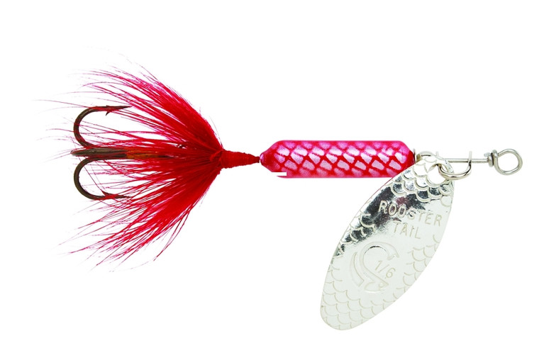 Yakima Rooster Tail, 1/16oz Swing; Red