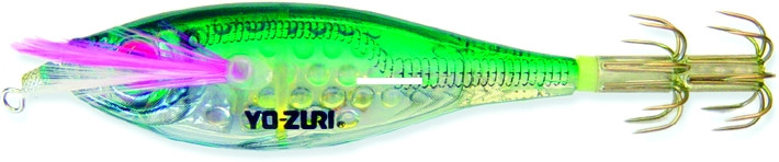 Yo-Zuri Squid Jig Ultra Lens, 3/16oz 3.5'' Green