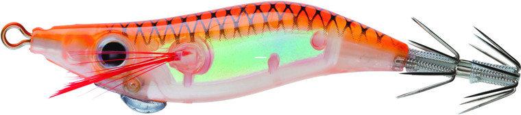 Yo-Zuri SquidJig Mini Aurora, 1/8oz 2'' Luminous Orange