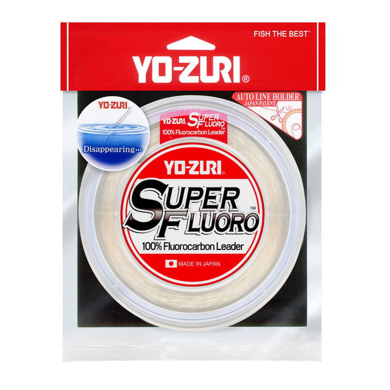 Yo-Zuri Superfluoro, 30 yd Natural Clear 12 lb