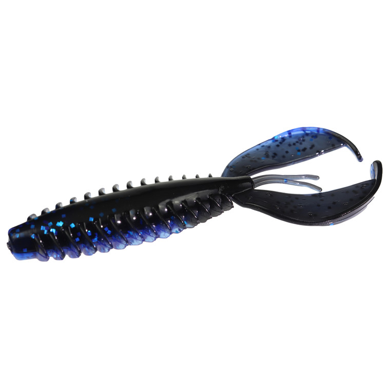 Zoom Mid Size Z-Craw, Black Sapphire 8pk