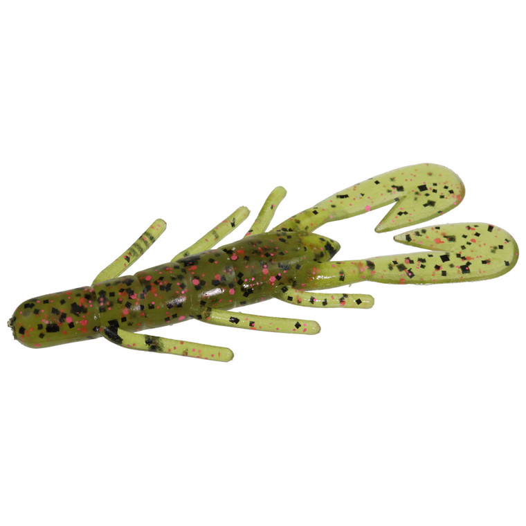 Zoom U-V Speed Craw 3.5'', Hot Watermelon 12pk