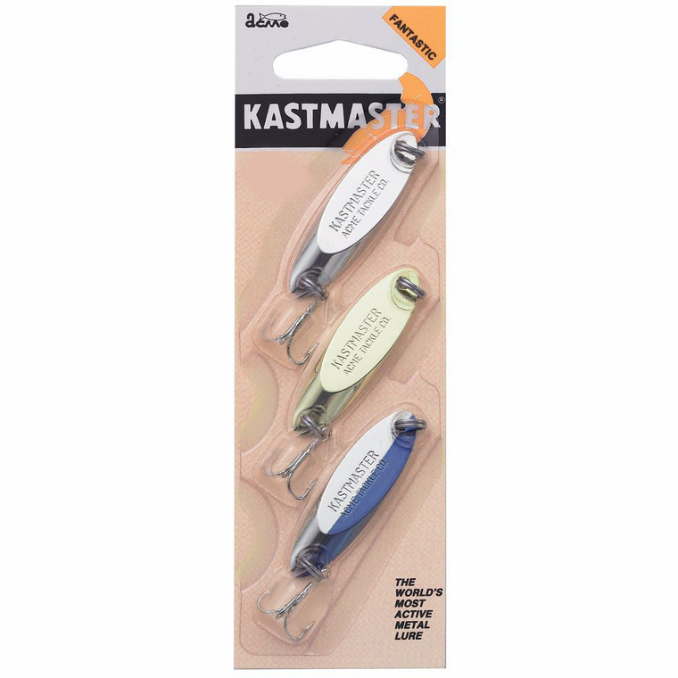 Acme Kastmaster 1/12oz 3 pk - CH G CHNB