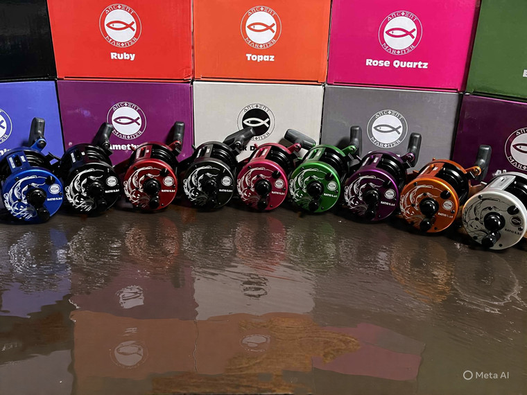 Ancient Mariner - Gem 5.3:1 Mag Cast 8SB 40Drag - Black Diamond Silver