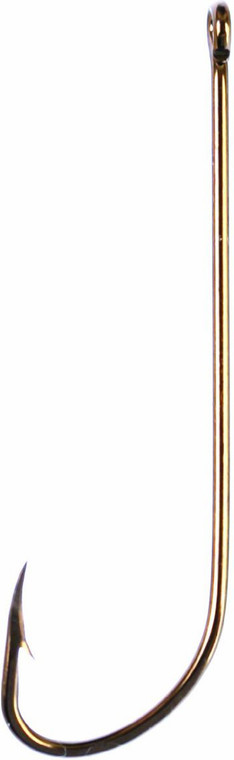 Eagle Claw Offset Bronze Long Shank sz8 10pk