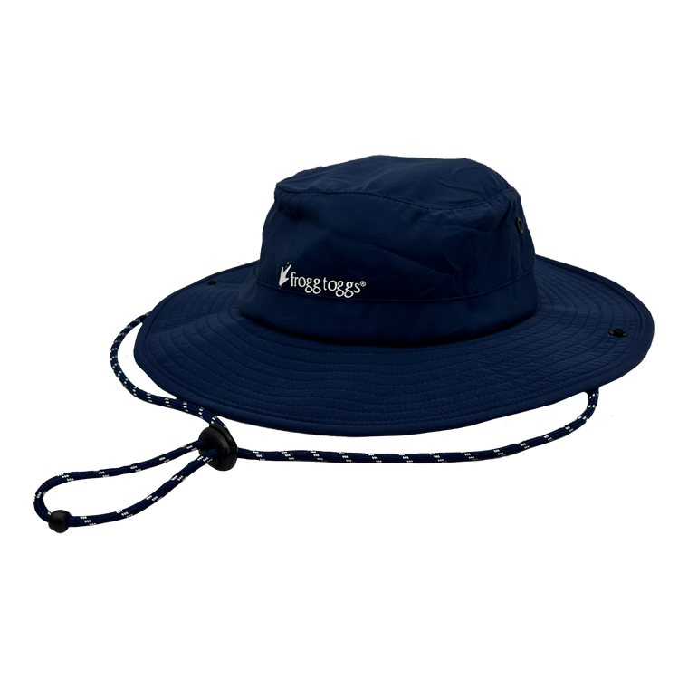 Frogg Toggs - Chilly Pro Cooling Bucket Hat | Navy with Americana Palms