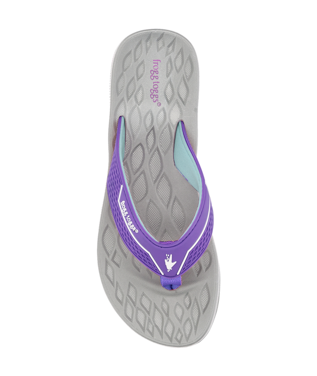 Frogg Toggs - Women's Flipped Out 2.0 Flip Flops | Purple | Size 10