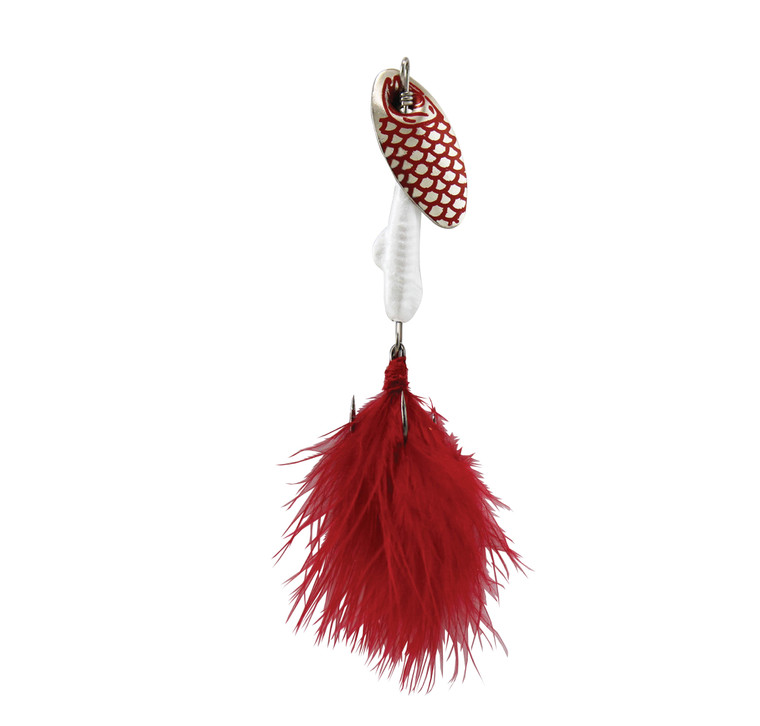 Luck E Strike - Dinner Spinner 1/4oz - Bleeding Baitfish