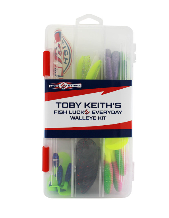 Luck E Strike - Toby Keith 50pc Walleye Kit