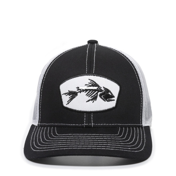 Outdoor Cap Bone Black Hat