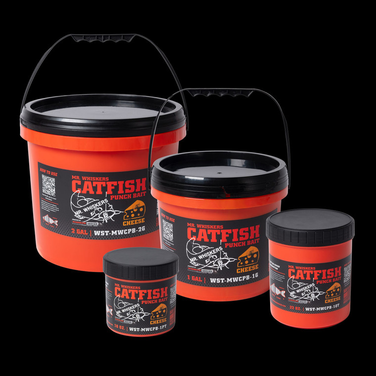 Whisker Seeker - WST Mr. Whiskers Punch Bait Pint - Cheese