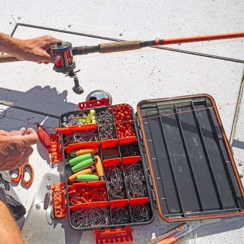 Whisker Seeker - WST Waterproof Tackle Box - LG