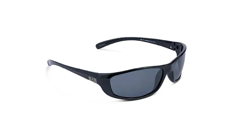 Optic Nerve - Backwoods Polar Sunglass - Shiney Black/smoke -