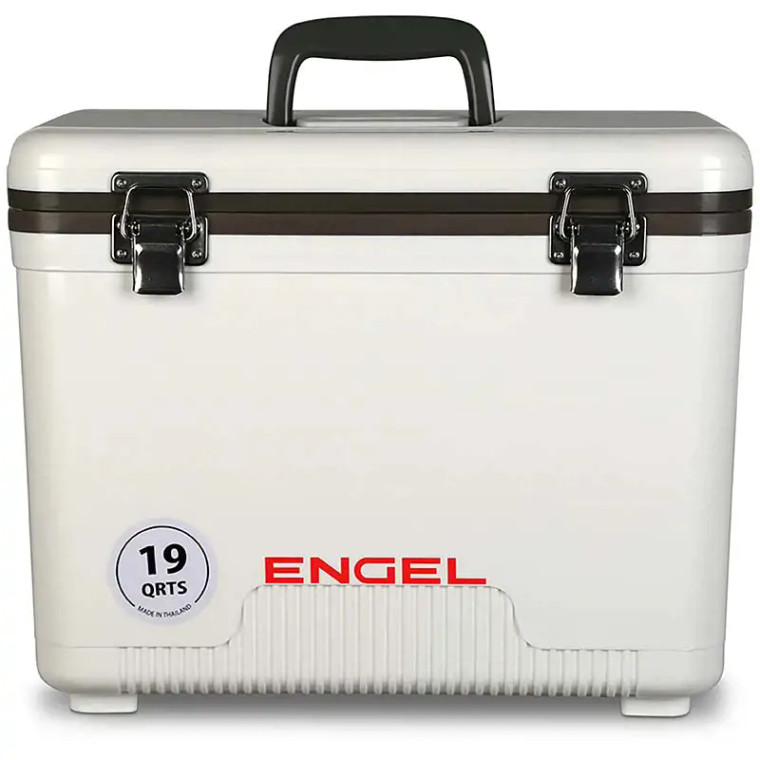 Engel - Livebait Box - 19qt Wht Ap2 W/net -