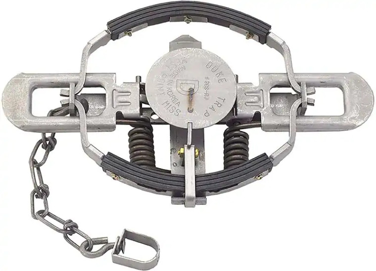 Duke Traps - Coil Spring Trap - #3 Pad 6in Spread - 474