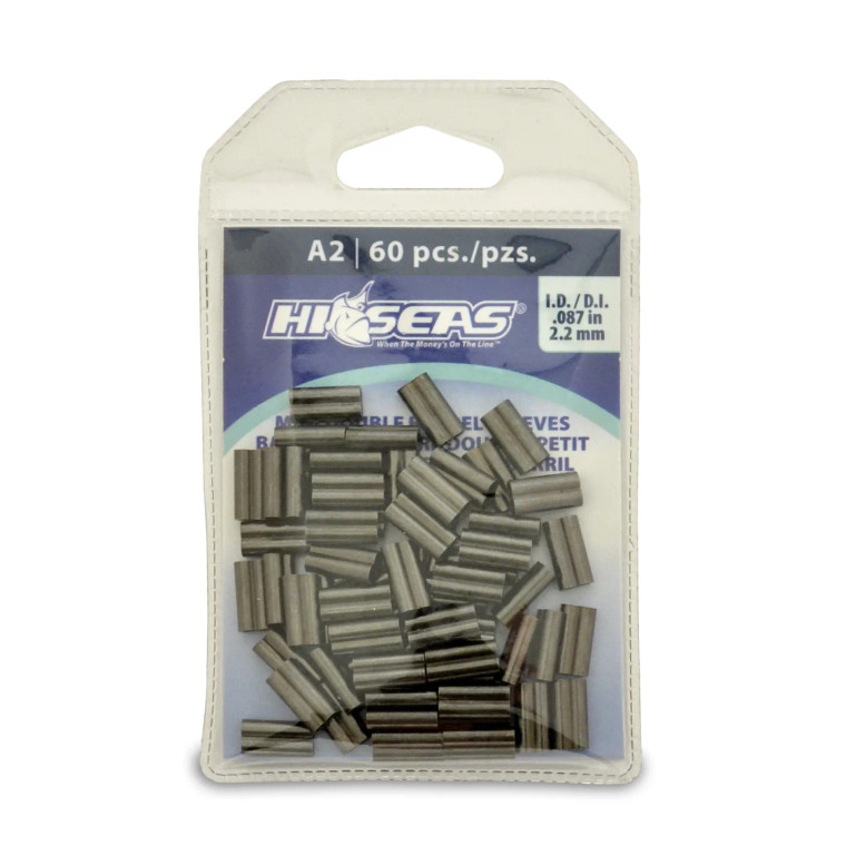 AFW - Mini Double Barrel Sleeve - Black 2.2mm A2 60pk -