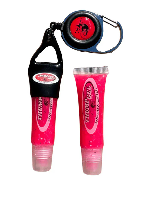 Thump Gel - Minnow Candy Gel Pack - 2/10ml Pink Fish W/wht -