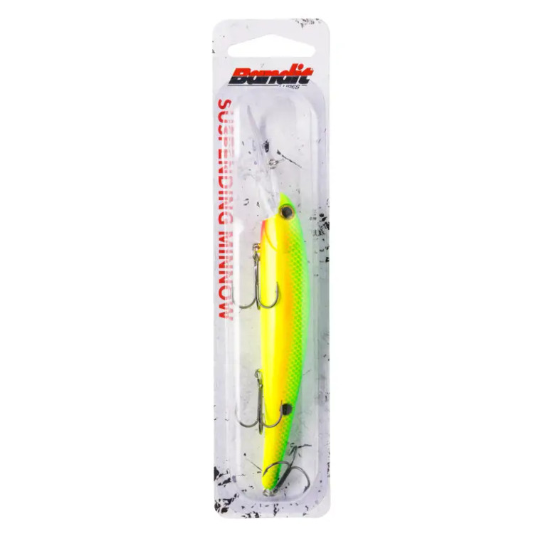 Bandit - Suspending Minnow - 4 5/8in 3/4oz Taco Salad -