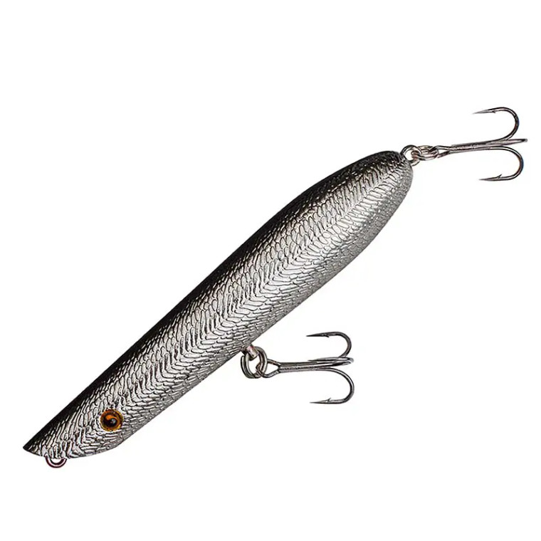 Cotton Cordell - Pencil Popper - 4.5in 3/4oz Chr Blk Back -