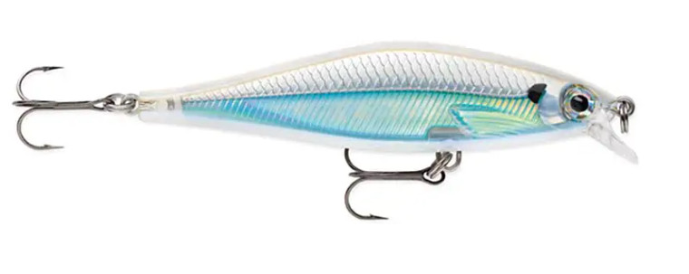 Rapala - Shadow Rap Shad 09 - 3 1/2in 3/8oz Albino Shiner -