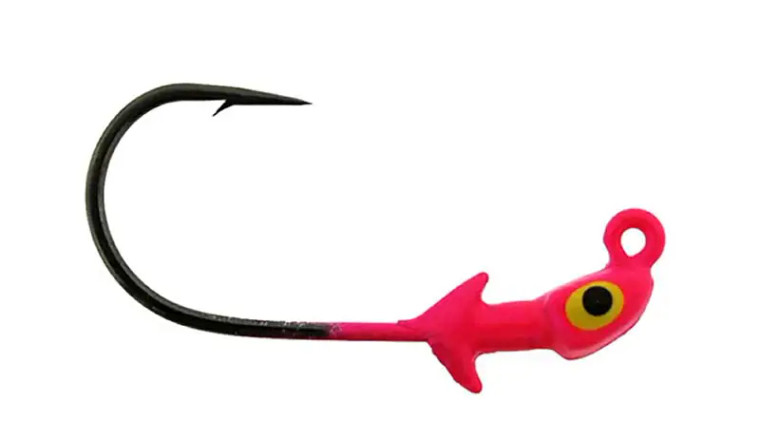Bass Assassin - Pro Elite Jighead - 1/8oz 3pk Hot Pink -