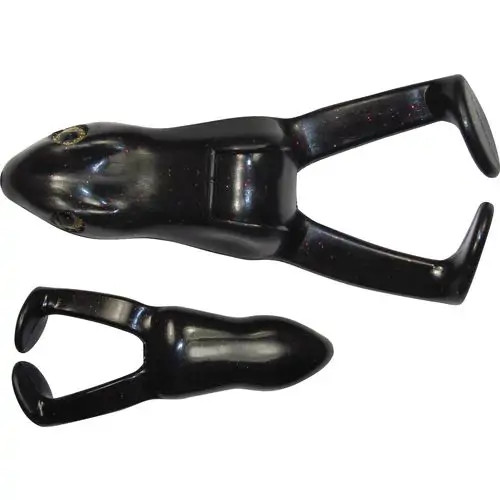 The Frog Factory - Ribbit Rigged Top Toad - 4in 2pk Black - SRFT2-201