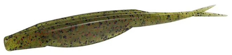 Zoom - Super Fluke - 6in 6bg Watrmln Red -