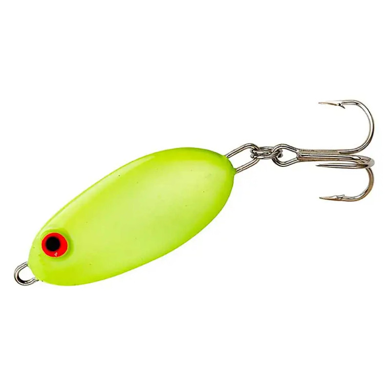 Bomber - Slab Spoon - 7/8oz Fluorescent Yellow -