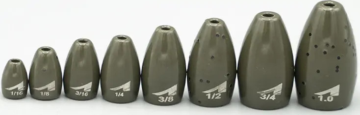 ARK Fishing - Tungsten Flipping Weight - Green 5/16oz 3pk - AT516FG