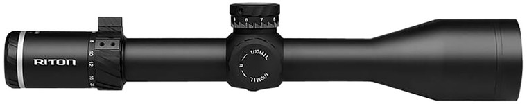 Riton Optics 7C432LFI23 7 Conquer Black 432x56mm 34mm Tube Illuminated PSR Reticle