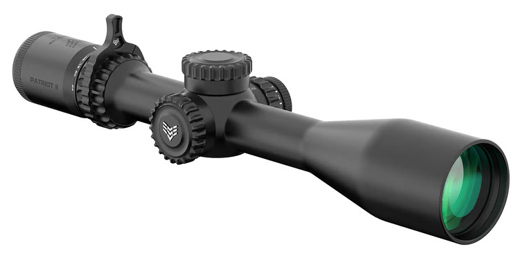 Swampfox Optics PAT2624MT Patriot II Black 624x50mm 30mm Tube Clean Tree MOA Reticle