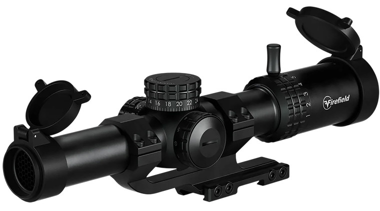 Firefield FF13075 RapidStrike Black 110x24mm 30mm Tube Illuminated BlackGreenRed CR1 Reticle