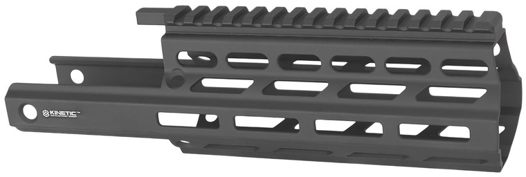 Kinetic Development Group STR5MK2020 SRX6 MK2 Stribog Rail Extension Black Aluminum Compatible w Stribog SP9 Models w MLOK Receivers