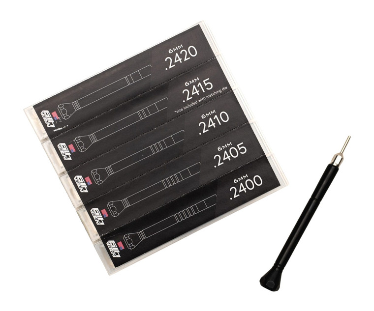 Area 419 - Area 419 419mandrels6mm Mandrel Sizing Kit 6mm