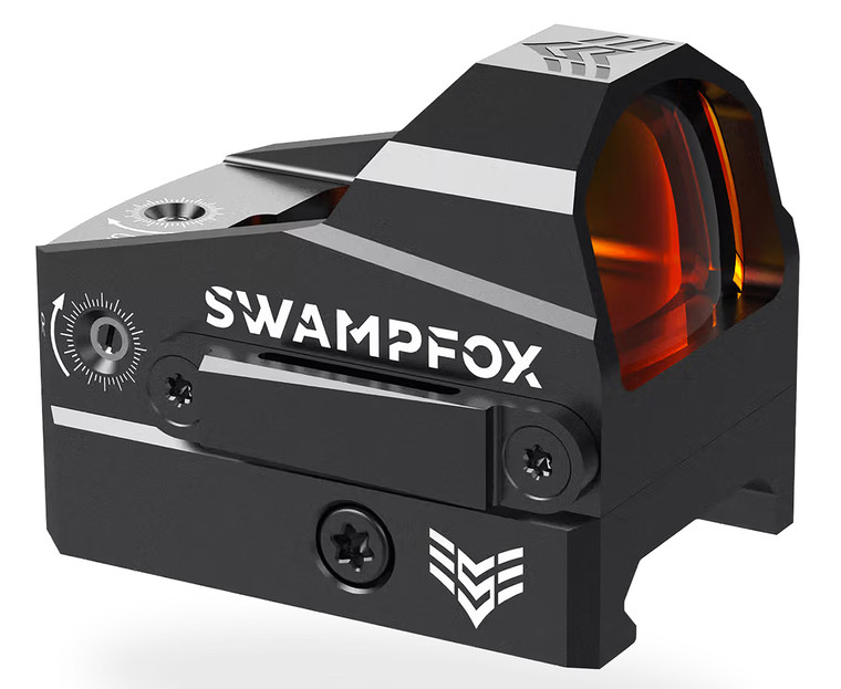 Swampfox Optics OKS00122RC Kingslayer Black 1x22mm Tube 3MOA Red Dot Reticle Picatinny Rail Mount