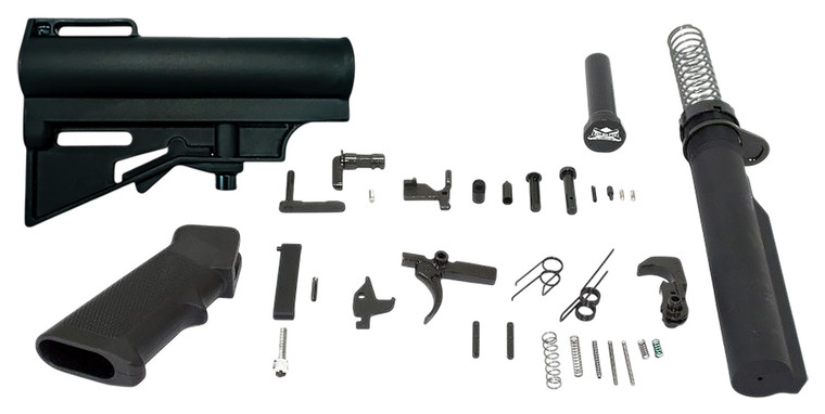 Dpms Panther Arms DP51655159027 Car Blade Lower Build Kit Pistol AR15 Black
