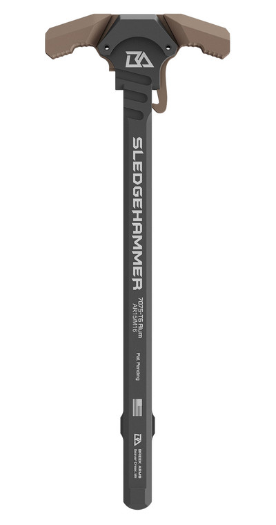 Breek Arms BRK6015FDE Sledgehammer Charging Handle Mil Spec AR15M16 Rifles Flat Dark Earth 7075T6 Aluminum